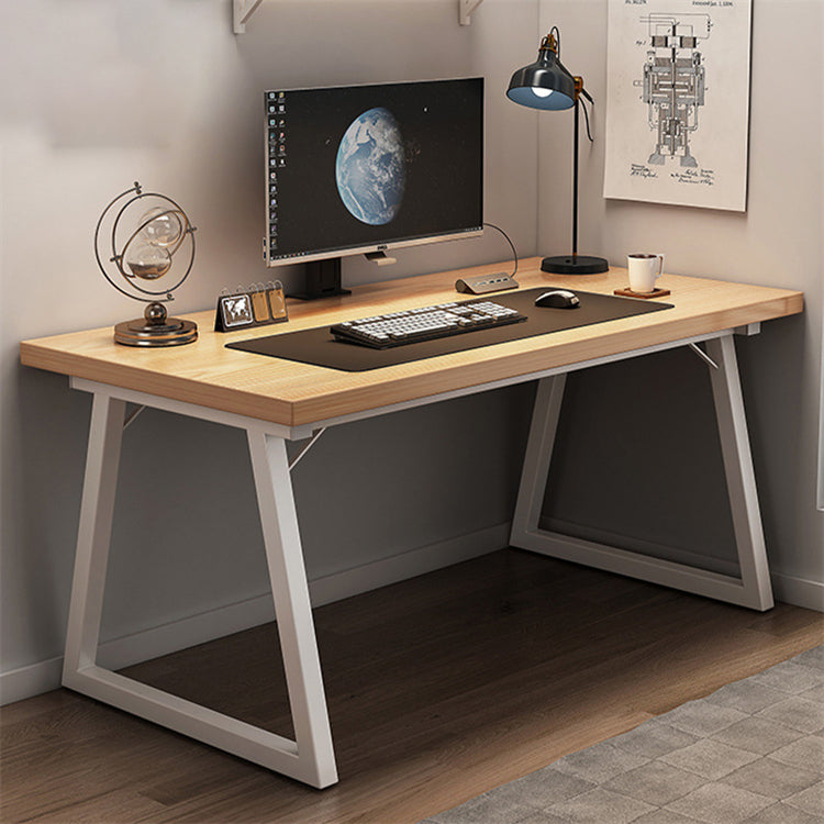 Hedendaagse rechthoekige schrijfbureau Engineered Wood Office Desk met benen