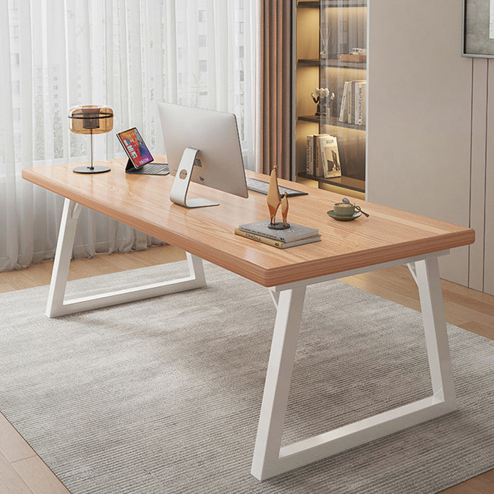 Hedendaagse rechthoekige schrijfbureau Engineered Wood Office Desk met benen