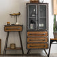 Industrial Cabinet Bar Pulls With Stroge Rectangle Distressed Wood Accent Cabinet Clearhalo 'Cabinets & Chests' 'cabinets_chests' 'furn' 'furn_cabinets_chests' 'Furniture' 'Living Room Furniture' 6505511