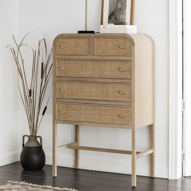 Contemporary Rectangle Chest Straight Legs with 5 Drawers Accent Chest Clearhalo 'Cabinets & Chests' 'cabinets_chests' 'furn' 'furn_cabinets_chests' 'Furniture' 'Living Room Furniture' 6505561