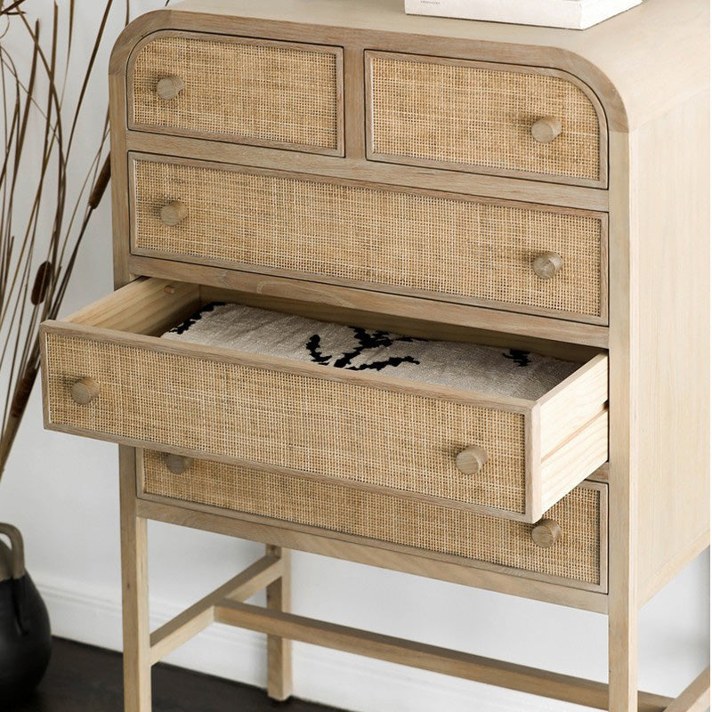 Contemporary Rectangle Chest Straight Legs with 5 Drawers Accent Chest Clearhalo 'Cabinets & Chests' 'cabinets_chests' 'furn' 'furn_cabinets_chests' 'Furniture' 'Living Room Furniture' 6505563