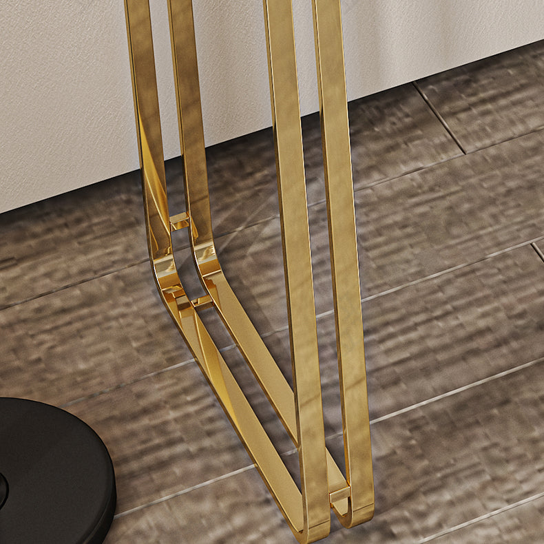 Tavolo da toeletta a specchio illuminato dimmabile con 5 cassetti in vetro/pietra vanità per trucco top