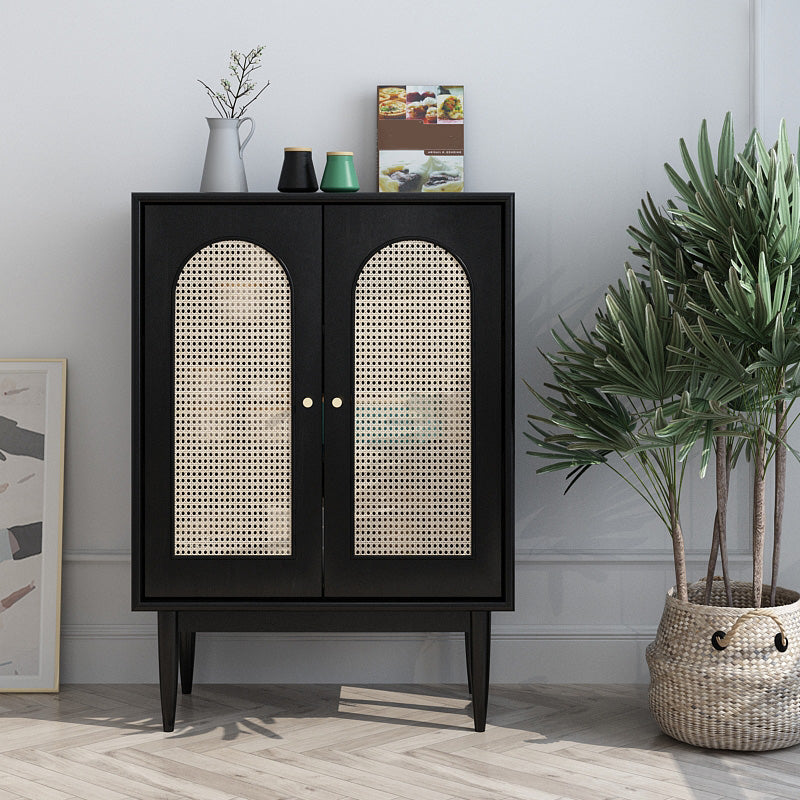Modern Knobs Storage Cabinet Solid Wood Accent Cabinet with Door Clearhalo 'Cabinets & Chests' 'cabinets_chests' 'furn' 'furn_cabinets_chests' 'Furniture' 'Living Room Furniture' 6505592