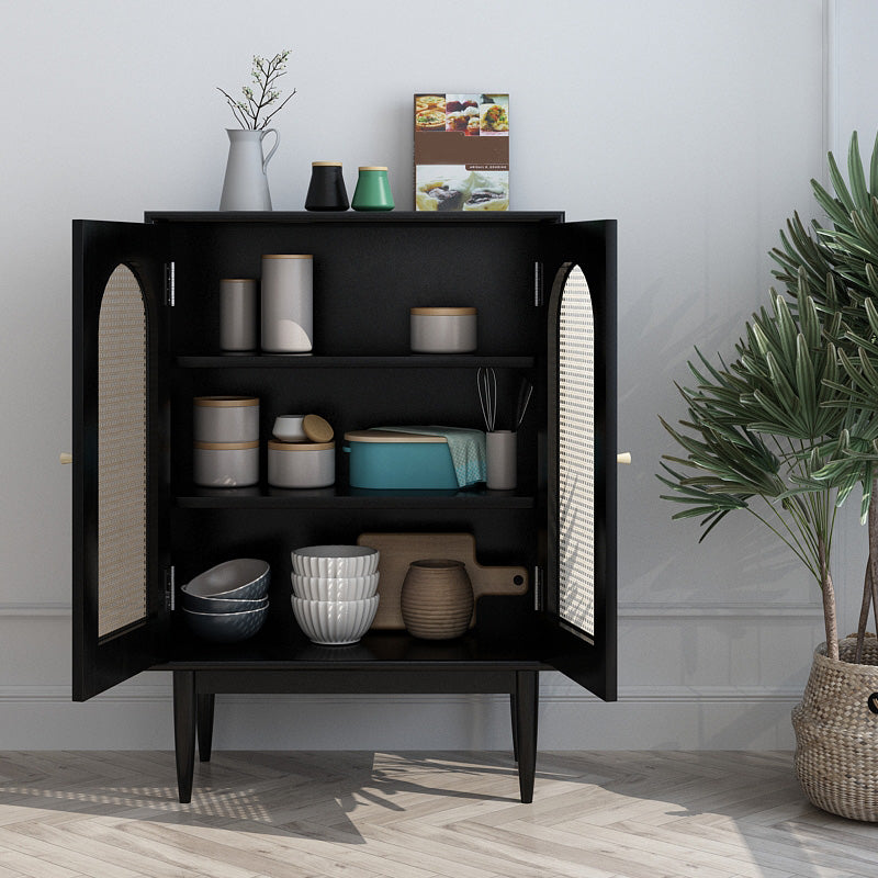 Modern Knobs Storage Cabinet Solid Wood Accent Cabinet with Door Clearhalo 'Cabinets & Chests' 'cabinets_chests' 'furn' 'furn_cabinets_chests' 'Furniture' 'Living Room Furniture' 6505599