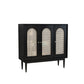 Modern Knobs Storage Cabinet Solid Wood Accent Cabinet with Door Clearhalo 'Cabinets & Chests' 'cabinets_chests' 'furn' 'furn_cabinets_chests' 'Furniture' 'Living Room Furniture' 6505601