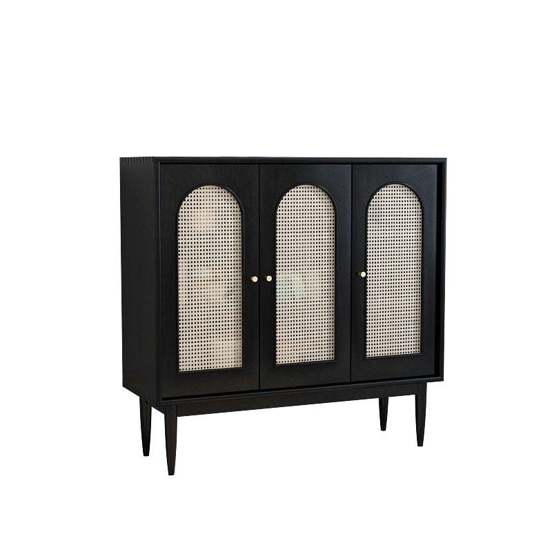 Modern Knobs Storage Cabinet Solid Wood Accent Cabinet with Door Clearhalo 'Cabinets & Chests' 'cabinets_chests' 'furn' 'furn_cabinets_chests' 'Furniture' 'Living Room Furniture' 6505601