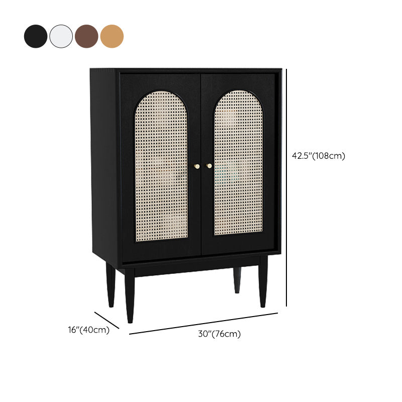 Modern Knobs Storage Cabinet Solid Wood Accent Cabinet with Door Clearhalo 'Cabinets & Chests' 'cabinets_chests' 'furn' 'furn_cabinets_chests' 'Furniture' 'Living Room Furniture' 6505615