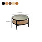 Tropical Coffee Cocktail Table Storage Solid Wood Coffee Table Clearhalo 'Coffee & Accent Tables' 'Coffee Tables' 'coffee_tables' 'furn' 'furn_coffee_tables' 'Furniture' 'Living Room Furniture' 6505649