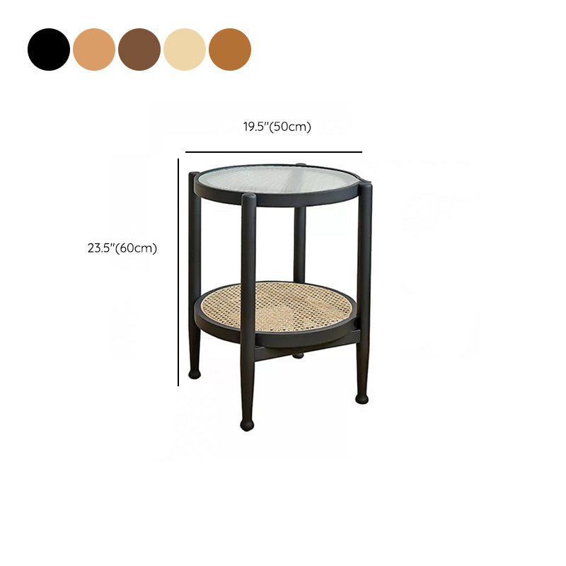 Tropical Coffee Cocktail Table Storage Solid Wood Coffee Table Clearhalo 'Coffee & Accent Tables' 'Coffee Tables' 'coffee_tables' 'furn' 'furn_coffee_tables' 'Furniture' 'Living Room Furniture' 6505650