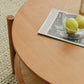 Tropical Round Cocktail Table Storage Solid Wood Coffee Cocktail Table Clearhalo 'Coffee & Accent Tables' 'Coffee Tables' 'coffee_tables' 'furn' 'furn_coffee_tables' 'Furniture' 'Living Room Furniture' 6505665