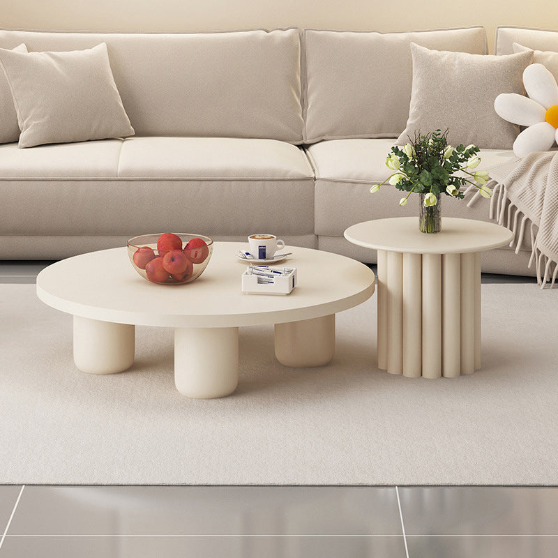 4 Legs Rectangular Coffee Table Contemporary Wood Bunching Tables Clearhalo 'Coffee & Accent Tables' 'Coffee Tables' 'coffee_tables' 'furn' 'furn_coffee_tables' 'Furniture' 'Living Room Furniture' 6505680