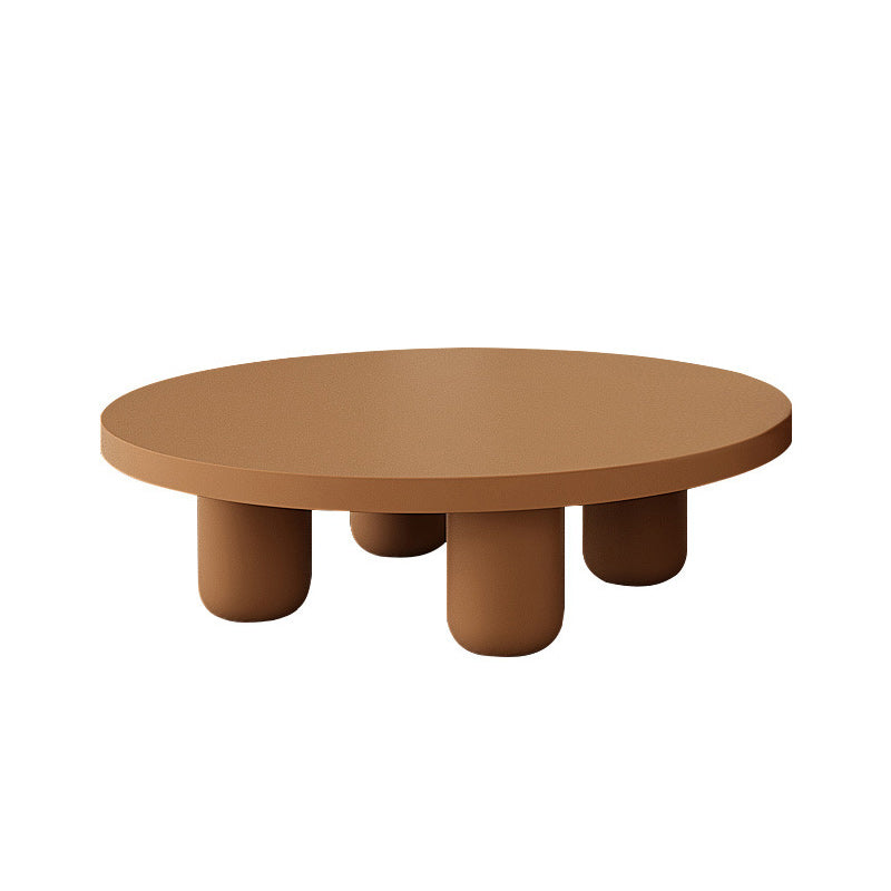 4 Legs Rectangular Coffee Table Contemporary Wood Bunching Tables Brown Clearhalo 'Coffee & Accent Tables' 'Coffee Tables' 'coffee_tables' 'furn' 'furn_coffee_tables' 'Furniture' 'Living Room Furniture' 6505681