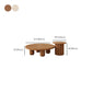 4 Legs Rectangular Coffee Table Contemporary Wood Bunching Tables Clearhalo 'Coffee & Accent Tables' 'Coffee Tables' 'coffee_tables' 'furn' 'furn_coffee_tables' 'Furniture' 'Living Room Furniture' 6505698