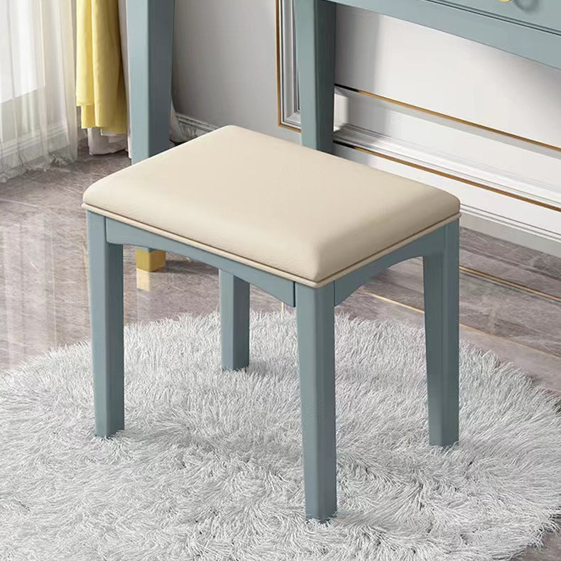 29.52 "H tocador de tocador de tocador de madera maciza con espejo