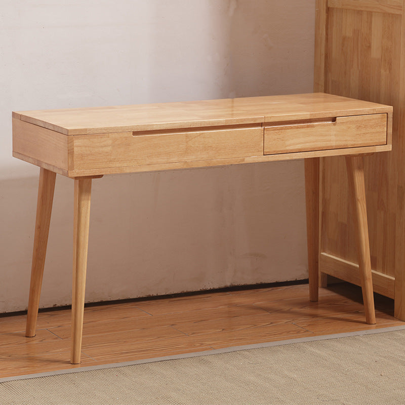 29,92 "H Solid Wood Make -Up ijdelheid met lade en spiegelkaptafel