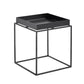 Square Iron Coffee Table Tray Top Simple Frame Cocktail Table Clearhalo 'Coffee & Accent Tables' 'Coffee Tables' 'coffee_tables' 'furn' 'furn_coffee_tables' 'Furniture' 'Living Room Furniture' 6506122