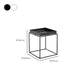 Square Iron Coffee Table Tray Top Simple Frame Cocktail Table Clearhalo 'Coffee & Accent Tables' 'Coffee Tables' 'coffee_tables' 'furn' 'furn_coffee_tables' 'Furniture' 'Living Room Furniture' 6506127