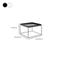 Square Iron Coffee Table Tray Top Simple Frame Cocktail Table Clearhalo 'Coffee & Accent Tables' 'Coffee Tables' 'coffee_tables' 'furn' 'furn_coffee_tables' 'Furniture' 'Living Room Furniture' 6506128