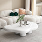 Free Form Coffee Table Scandinavian Wooden Cocktail Table with 4 Legs Clearhalo 'Coffee & Accent Tables' 'Coffee Tables' 'coffee_tables' 'furn' 'furn_coffee_tables' 'Furniture' 'Living Room Furniture' 6506139