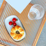 Moderne rechteckige Seitenende Tabelle 4 Beine Beizertisch für Wohnzimmer