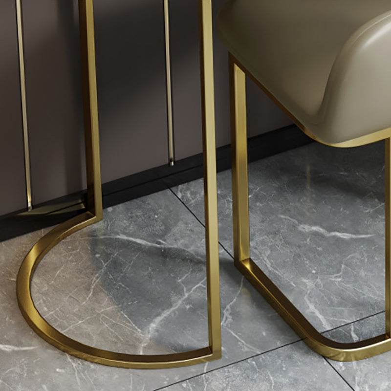 Tavoli da vanità in pietra 23.62 "tavolo da trucco largo con 5 cassetti