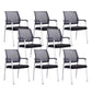 20" Wide Desk Chair Contemporary Black Breathable AirGrid Office Chair With Arms 8 Piece Set Clearhalo 'furn' 'furn_office_chair' 'Furniture' 'Office Chairs' 'Office Furniture' 'office_chair' 6507317