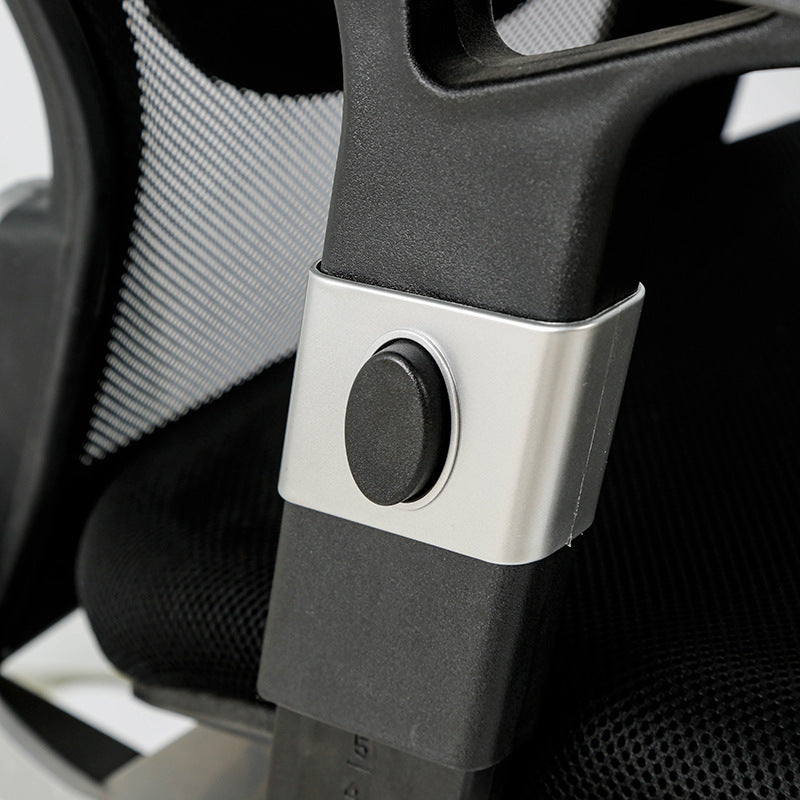 Eigentijdse zwarte bureau stoel ademende airgrid bureaustoelstoel