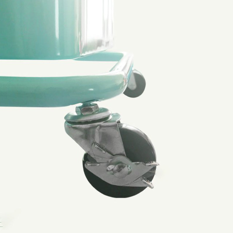 Contemporary Etagere Bookshelf Metal Open Back Bookcase with Shelves