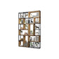 9.84" W Industrial Antique Finish Shelf Bookcase Etagere Metal Bookshelf 63"L x 9.8"W x 94.5"H Clearhalo 'Bookcases' 'furn' 'furn_bookcases' 'Furniture' 'Office Furniture' 6507613