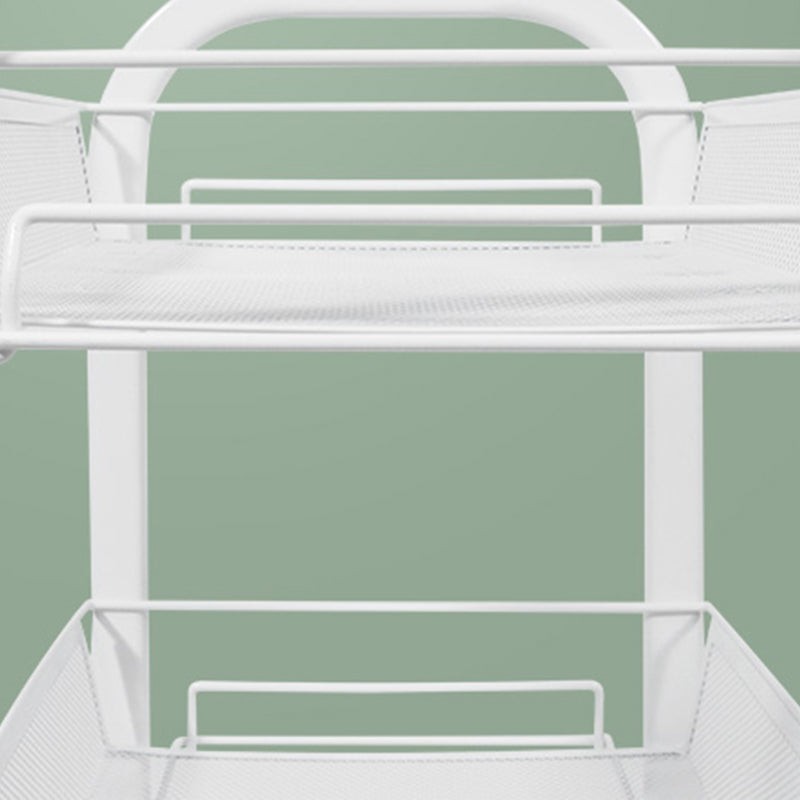 Standard Metal Bookshelf Contemporary Open Back Bookcase with Shelves