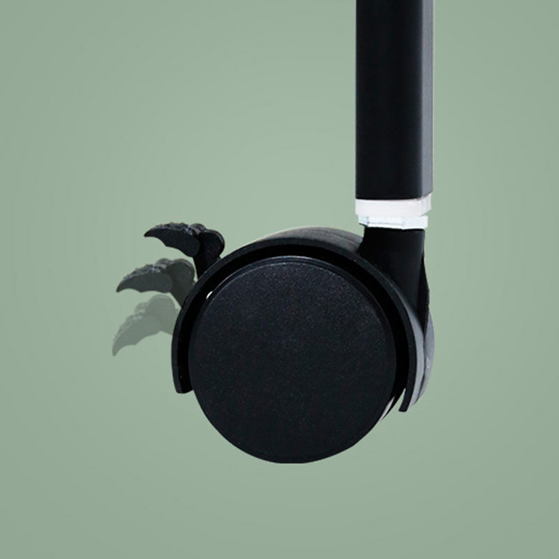 Standard Metal Bookshelf Contemporary Open Back Bookcase with Shelves