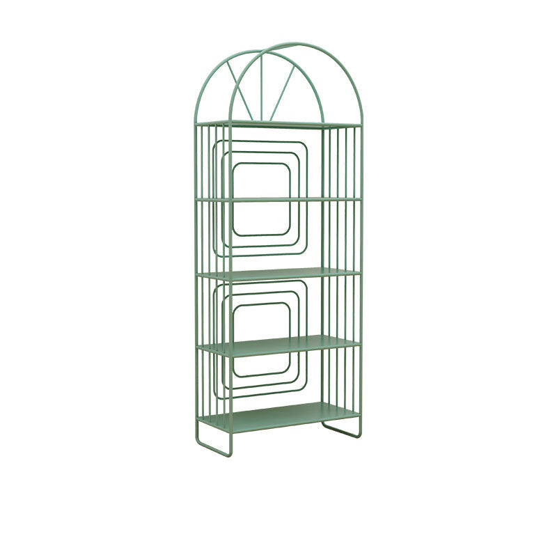 Moderne metalen boekenkast Standaard Open Back boekenplank met planken