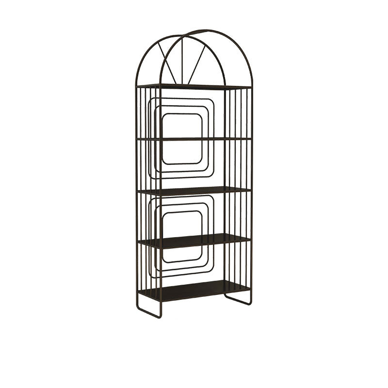 Moderne metalen boekenkast Standaard Open Back boekenplank met planken