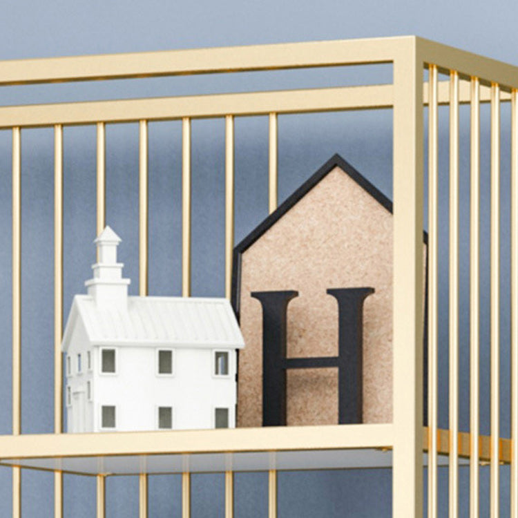 Libreria moderna di scaffali di finiture antichi metal etagere libreria con scaffali