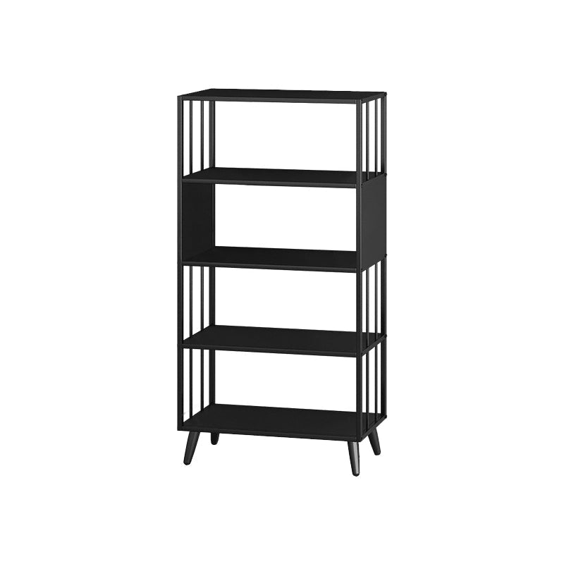 11" W Glam Antique Finish Shelf Bookcase Etagere Metal Bookshelf