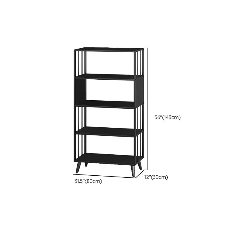 11" W Glam Antique Finish Shelf Bookcase Etagere Metal Bookshelf