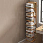 Modern Engineered Wood Bookshelf Standard Bookcase with Shelves 13.8"L x 13.8"W x 63.4"H Natural Clearhalo 'Bookcases' 'furn' 'furn_bookcases' 'Furniture' 'Office Furniture' 6507837