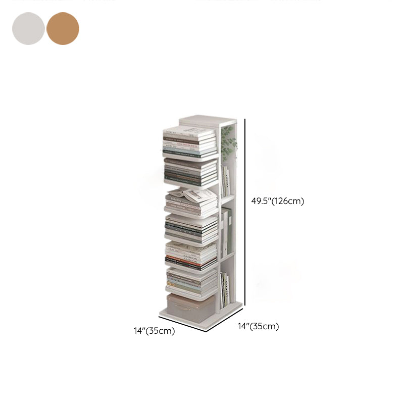 Modern Engineered Wood Bookshelf Standard Bookcase with Shelves Clearhalo 'Bookcases' 'furn' 'furn_bookcases' 'Furniture' 'Office Furniture' 6507839