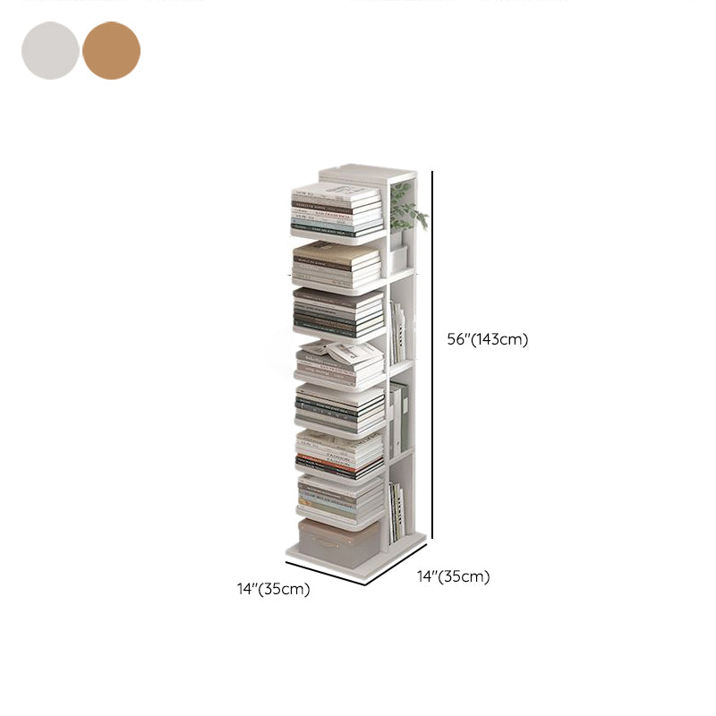 Modern Engineered Wood Bookshelf Standard Bookcase with Shelves Clearhalo 'Bookcases' 'furn' 'furn_bookcases' 'Furniture' 'Office Furniture' 6507840