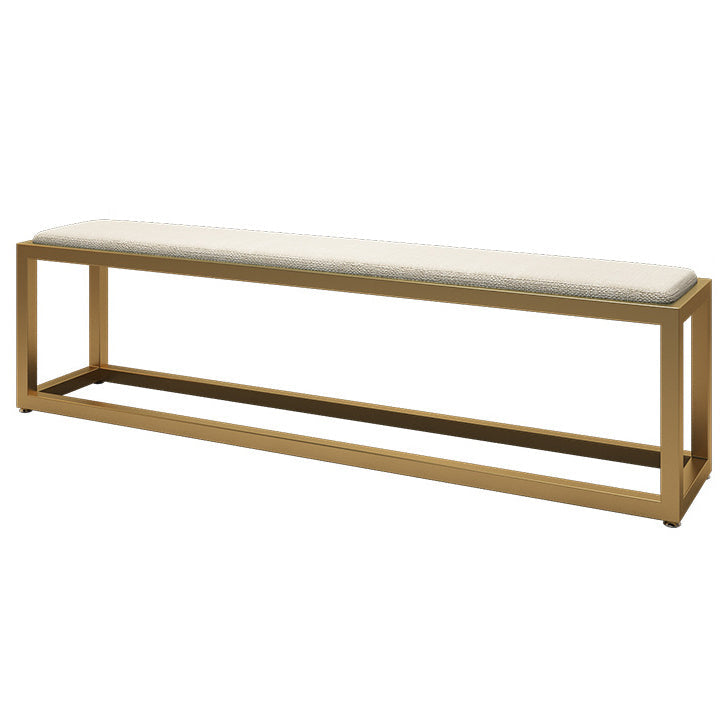 Contemporary Rectangle Upholstered Bench Home Seating Bench with Legs 71"L x 12"W x 18"H Clearhalo 'Benches' 'Chairs & Seating' 'furn' 'furn_benches' 'Furniture' 'Living Room Furniture' 6508127