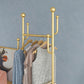 Gorgeous Metal Coat Hanger Plain Basket Storage Coat Rack with Coat Hooks Clearhalo 'Entry & Mudroom Furniture' 'furn' 'furn_hall_tree_coat_racks' 'Furniture' 'Hall Trees & Coat Racks' 'hall_tree_coat_racks' 6508295