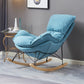Modern Upholstered Rocker Chair Spindle Rocker Chair with Metal Frame Sky Blue Rocking Chair Clearhalo 'Chairs & Seating' 'furn' 'furn_rocking_chairs' 'Furniture' 'Living Room Furniture' 'Rocking Chairs' 'rocking_chairs' 6508457