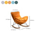 Modern Upholstered Rocker Chair Spindle Rocker Chair with Metal Frame Clearhalo 'Chairs & Seating' 'furn' 'furn_rocking_chairs' 'Furniture' 'Living Room Furniture' 'Rocking Chairs' 'rocking_chairs' 6508469