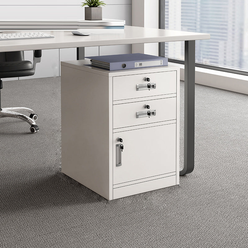 Gabinete moderno de archivos de almacenamiento de cajones de bloqueo de gabinete para la oficina