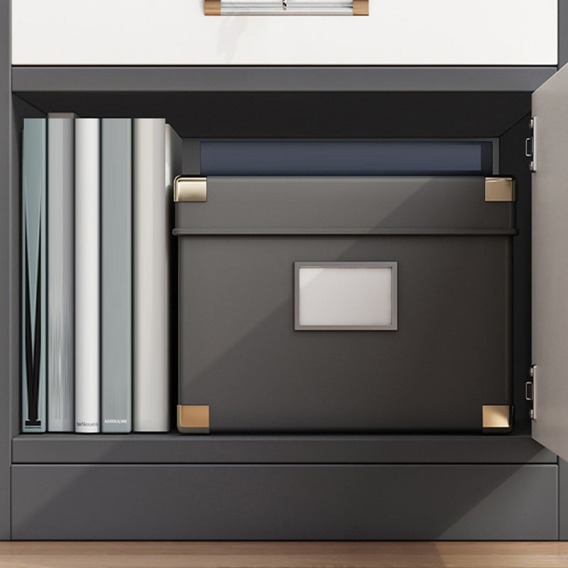 Gabinete moderno de archivos de almacenamiento de cajones de bloqueo de gabinete para la oficina