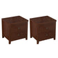 Contemporary Nightstand Drawer Storage Bedside Cabinet with Legs