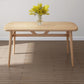 Light Wood Finish Table Modern Rectangle Dining Table for Home Clearhalo 'Dining Tables & Seating' 'Dining Tables' 'dining_table' 'furn' 'furn_dining_table' 'Furniture' 'Kitchen & Dining Furniture' 6512802