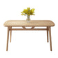 Light Wood Finish Table Modern Rectangle Dining Table for Home Clearhalo 'Dining Tables & Seating' 'Dining Tables' 'dining_table' 'furn' 'furn_dining_table' 'Furniture' 'Kitchen & Dining Furniture' 6512803