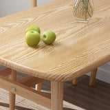 Light Wood Finish Table Modern Rectangle Dining Table for Home Clearhalo 'Dining Tables & Seating' 'Dining Tables' 'dining_table' 'furn' 'furn_dining_table' 'Furniture' 'Kitchen & Dining Furniture' 6512806