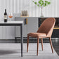 Industrial Style Rectangle Table Sintered Stone Table with Metal Legs for Home